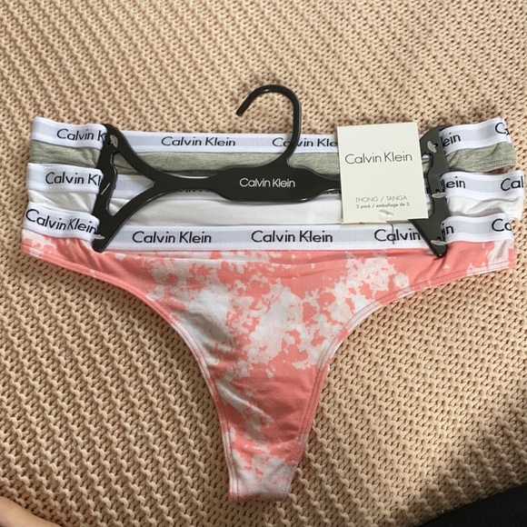 Calvin Klein Other - Calvin Klein 3pc Bikini Thongs - BNWT